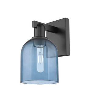 Arcadia One Light Wall Sconce in Matte Black (405|7161WBKG5586BL)