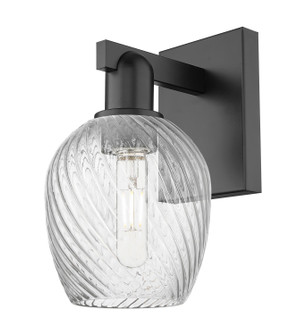 Arcadia One Light Wall Sconce in Matte Black (405|7161WBKG292)