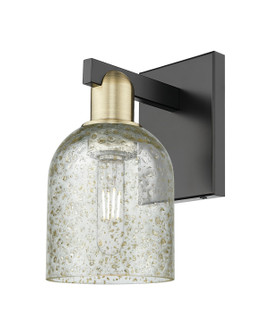 Arcadia One Light Wall Sconce in Black Antique Brass (405|7161WBABG259)