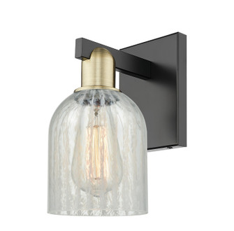 Arcadia One Light Wall Sconce in Black Antique Brass (405|7161WBABG2511)