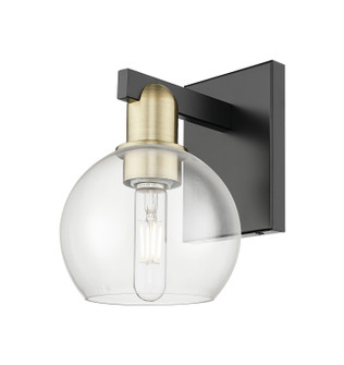 Arcadia One Light Wall Sconce in Black Antique Brass (405|7161WBABG1226)