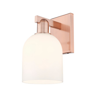 Arcadia One Light Wall Sconce in Antique Copper (405|7161WACG5586GWH)