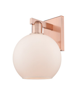 Arcadia One Light Wall Sconce in Antique Copper (405|7161WACG1218)