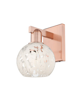 Arcadia One Light Wall Sconce in Antique Copper (405|7161WACG12166WM)