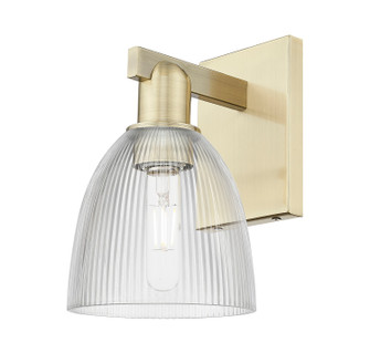 Arcadia One Light Wall Sconce in Antique Brass (405|7161WABG382)