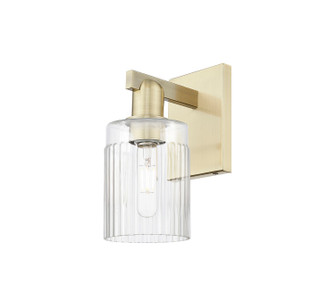 Arcadia One Light Wall Sconce in Antique Brass (405|7161WABG342)