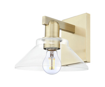 Arcadia One Light Wall Sconce in Antique Brass (405|7161WABG132)