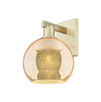 Arcadia One Light Wall Sconce in Antique Brass (405|7161WABG1288)