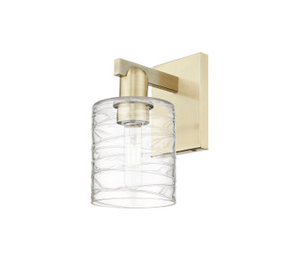 Arcadia One Light Wall Sconce in Antique Brass (405|7161WABG1113)