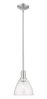 Arcadia One Light Mini Pendant in Brushed Satin Nickel (405|7161SSNGBD754)