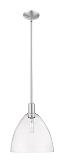Arcadia One Light Mini Pendant in Brushed Satin Nickel (405|7161SSNGBD122)
