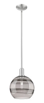Arcadia One Light Mini Pendant in Brushed Satin Nickel (405|7161SSNG55610SM)