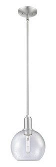 Arcadia One Light Mini Pendant in Brushed Satin Nickel (405|7161SSNG1248)