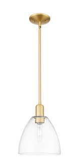 Arcadia One Light Mini Pendant in Satin Gold (405|7161SSGGBD92)