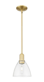 Arcadia One Light Mini Pendant in Satin Gold (405|7161SSGGBD752)