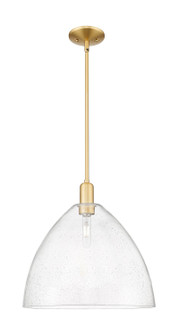 Arcadia One Light Mini Pendant in Satin Gold (405|7161SSGGBD164)