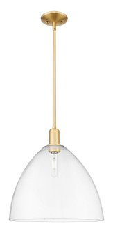 Arcadia One Light Mini Pendant in Satin Gold (405|7161SSGGBD162)