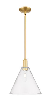 Arcadia One Light Mini Pendant in Satin Gold (405|7161SSGGBC122)