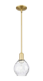 Arcadia One Light Mini Pendant in Satin Gold (405|7161SSGG362)