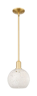 Arcadia One Light Mini Pendant in Satin Gold (405|7161SSGG12168WM)