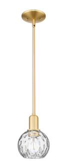 Arcadia One Light Mini Pendant in Satin Gold (405|7161SSGG12156)