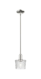 Arcadia One Light Mini Pendant in Polished Nickel (405|7161SPNG402)