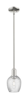 Arcadia One Light Mini Pendant in Polished Nickel (405|7161SPNG292)