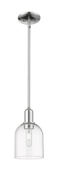 Arcadia One Light Mini Pendant in Polished Chrome (405|7161SPCG5586CL)