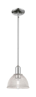 Arcadia One Light Mini Pendant in Polished Chrome (405|7161SPCG422)