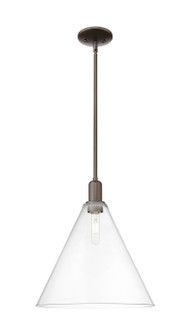 Arcadia One Light Mini Pendant in Oil Rubbed Bronze (405|7161SOBGBC162)