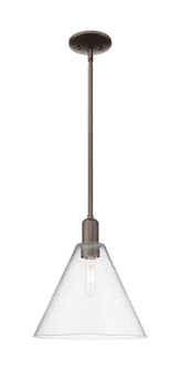 Arcadia One Light Mini Pendant in Oil Rubbed Bronze (405|7161SOBGBC124)