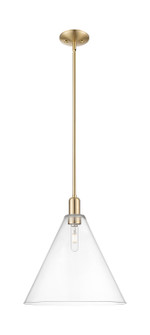 Arcadia One Light Mini Pendant in Champagne Bronze (405|7161SCBGBC162)