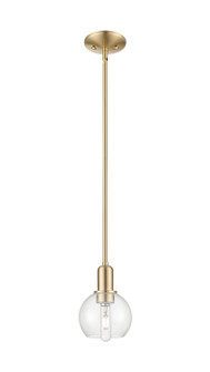 Arcadia One Light Mini Pendant in Champagne Bronze (405|7161SCBG1226)