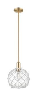 Arcadia One Light Mini Pendant in Champagne Bronze (405|7161SCBG12210RW)
