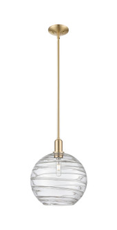 Arcadia One Light Mini Pendant in Champagne Bronze (405|7161SCBG121312CL)