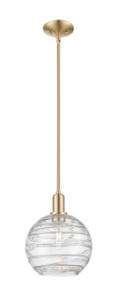Arcadia One Light Mini Pendant in Champagne Bronze (405|7161SCBG121310CL)