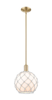 Arcadia One Light Mini Pendant in Champagne Bronze (405|7161SCBG12110RW)