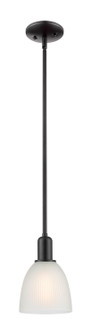 Arcadia One Light Mini Pendant in Matte Black (405|7161SBKG381)