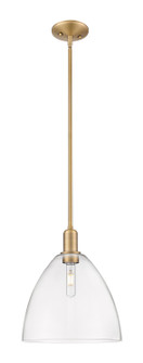 Arcadia One Light Mini Pendant in Brushed Brass (405|7161SBBGBD122)