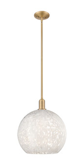 Arcadia One Light Mini Pendant in Brushed Brass (405|7161SBBG121614WM)