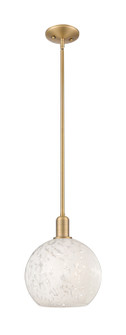Arcadia One Light Mini Pendant in Brushed Brass (405|7161SBBG121610WM)