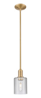 Arcadia One Light Mini Pendant in Brushed Brass (405|7161SBBG112)