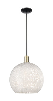 Arcadia One Light Mini Pendant in Black Antique Brass (405|7161SBABG121614WM)