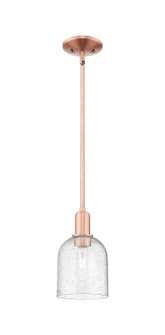 Arcadia One Light Mini Pendant in Antique Copper (405|7161SACG5586SDY)