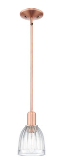 Arcadia One Light Mini Pendant in Antique Copper (405|7161SACG442)