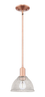Arcadia One Light Mini Pendant in Antique Copper (405|7161SACG422)