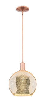 Arcadia One Light Mini Pendant in Antique Copper (405|7161SACG12810)