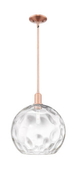 Arcadia One Light Mini Pendant in Antique Copper (405|7161SACG121514)