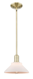 Arcadia One Light Mini Pendant in Antique Brass (405|7161SABG131)