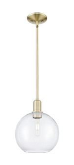 Arcadia One Light Mini Pendant in Antique Brass (405|7161SABG12210)